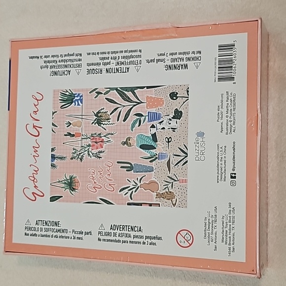 Puzzle Crush Grow In Grace 500 Piece puzzle New - Picture 10 of 13
